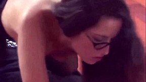 sexy teen babe slams dildo deep on wall watch her squirt 😍🍆💦