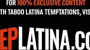 18yo Latina Stepsisters Bent Over, Dominated by Pervy Stepdad's Huge Cock