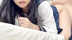 AMATEUR TIKTOKER CUTIE GETS HER PETITE PUSSY LICKED SO GOOD!