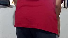 Fucking hot latina babysitter while she watches for wife