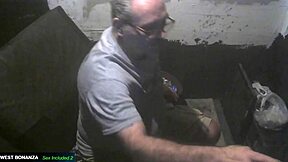 stripper geraldine deepthroats my cock in the deejay booth