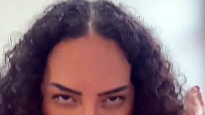 petite latina gags deepthroat rides rough pov cum tits