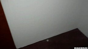 a spanish teen invites pounding her big ass in toilet cumshot