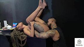 Casada novinha skips lunch to fuck boss's huge cock pov