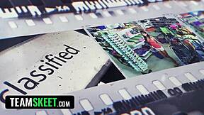 CUTE PIERCED ALT GIRL ROUGH FUCKED FACIAL FOR SHOPLIFTING!