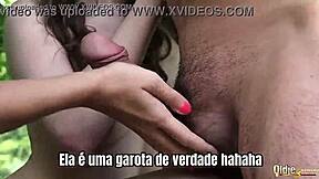 Old man publicly fucks crossdressing teen bride outdoors