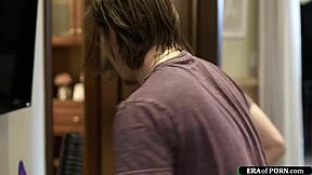 ever wonder how your busty redhead stepmom teaches hairy pussy fucking lessons