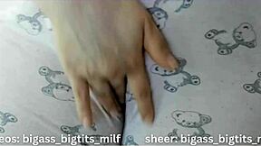 Does this fat Colombian milf's big puffy cameltoe pussy make you throb?