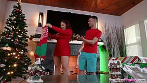 i finally anal fucked my hot stepmommy hard on christmas with toys