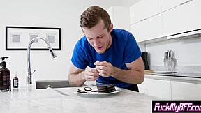 Hey stepbro, you pranked me so now get punished with my tits and ass!