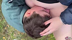 i dominate this cute teen's juicy pussy with outdoor public licking experiment