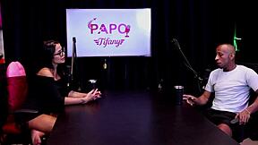 negro shoves monster cock down tasty mulata's throat raw