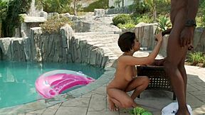 Isn't Vanessa the perfect petite mommy with shaved pussy for rough riding?