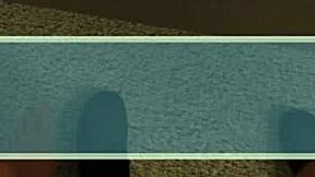 rosie chats serious with daddy about bathroom fun