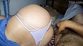 ¡Hermanastra Begs for Raw Fuck in Her Room!