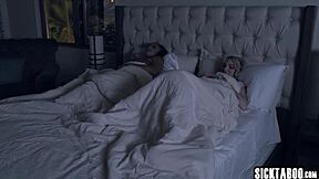 Ebony Zerella Skies Fucks Petite Blonde Britt Blair Licking Pussy Lesbian Taboo