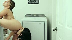 anna claire clouds eats chanel camryn's wet pussy doggystyle