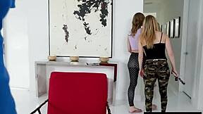 Hey stepbro, you pranked me so now get punished with my tits and ass!