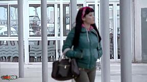 Wild MMF Threesome with Huge Titted Latina Samantha Pink