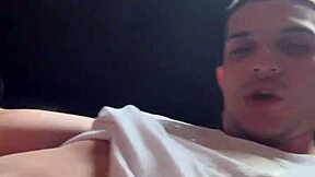 Dominant stud fills fag mouth then ass cum?