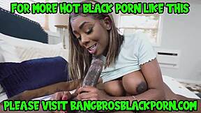 Ebony Stepdaughter Begs Stepdad's Huge Monster Cock Non-Stop?