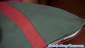 Cute Big Tits Teen Pussy Rides Dirty Grandpa Cowgirl Style Hardcore