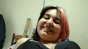 pregnant young cutie rides old man's cock intimately