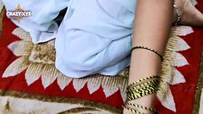 Desi girlfriend's tight pussy banged outdoor in village