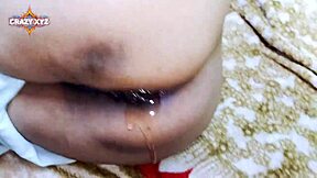 Desi girlfriend's tight pussy banged outdoor in village