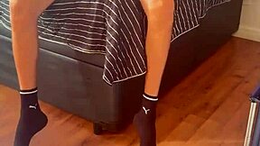 Dominant stud fills fag mouth then ass cum?