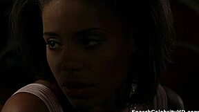 sanaa lathan looks so hot topless, imagine her giving that celebrity blowjob and handjob.