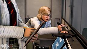 zero suit samus gets birthday facefuck from monster cock