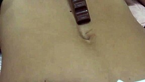 Skinny Blonde Teen Webcam Belly Fetish Masturbation Session