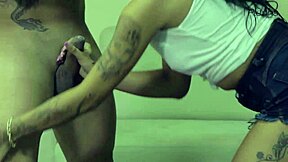 Luana thanks Oscar with sweaty creampie cowgirl ride