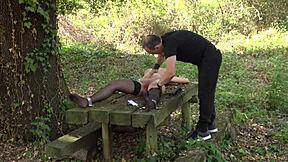 punish this latex teen slut in the garage??