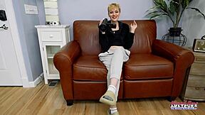 Redhead Beauty Bella And Kinky Blonde Sassy Share Wet Twat And Thick Cock