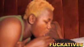 bbc pounds chubby teen's big clit pussy doggystyle until she squirts wildly