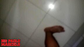 Watch this husband film his wife getting anal creampie from big cock