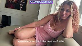fodendo minha enteada's big tits bounce in taboo pov