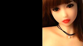 fun 18+ teen fucks her real doll with big tits 😈