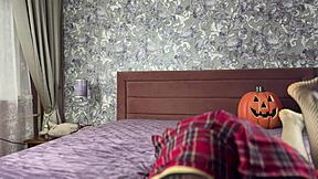 i called hot goth succubus for pierced nipple Halloween ASMR