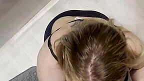 let me make my stepson happy in the bath now that hubby left