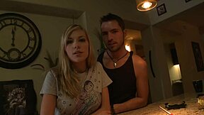 18-Year-Old Blonde Nicole Ray Rides Well-Hung Boyfriend Deep