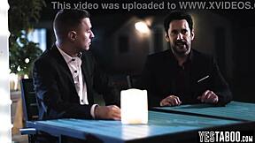 two guys revenge fuck bully's petite stepdaughter doggystyle double