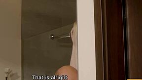 Daddy4K Father-in-Law Recovers with Son's Shaved Girlfriend in Hotel