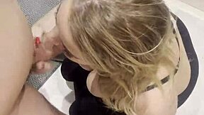 let me make my stepson happy in the bath now that hubby left