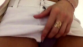 Skinny Blonde Teen Webcam Belly Fetish Masturbation Session