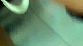 Skinny brazilian ebony flashes tits outdoors then takes public creampie cash