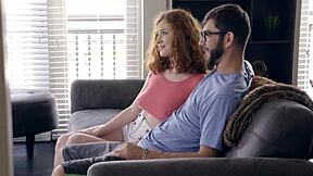 abby rains sneaks family creampie behind closed doors