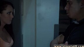 who'd think cash machine bondage leads to hardcore teen strap on domination?